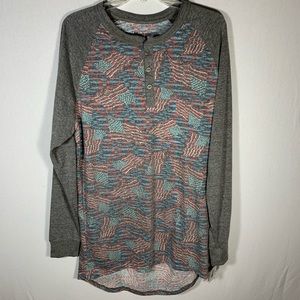 LuLaRoe Men’s Shirt Mark Size Large NWT